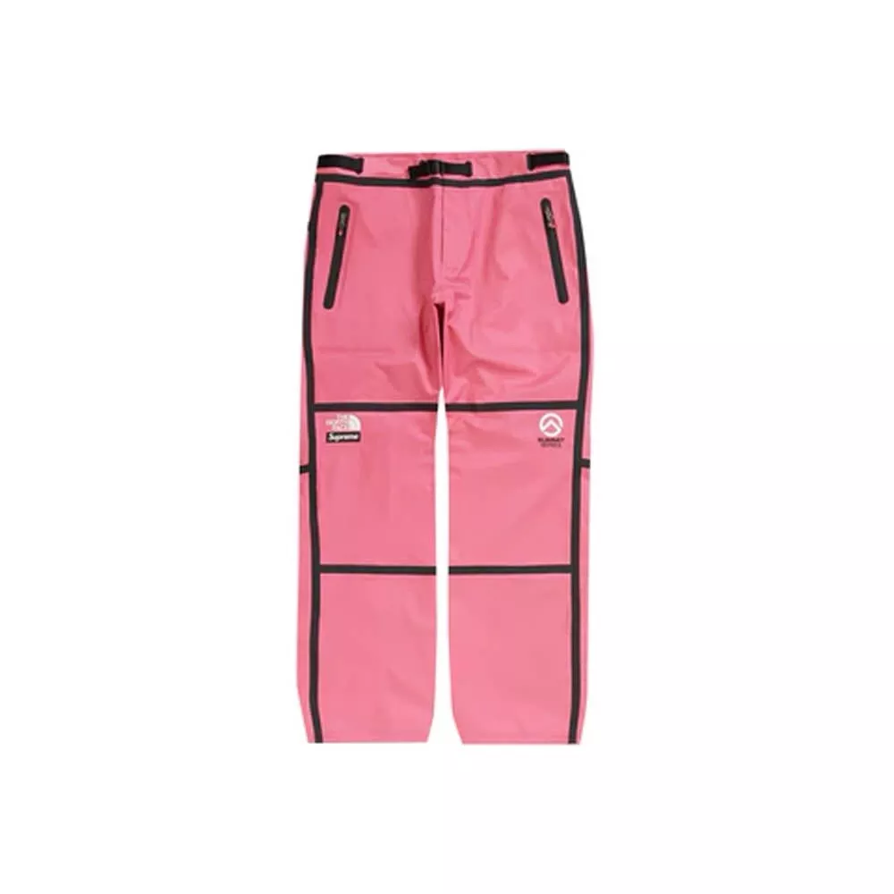 Neuf ! Pantalon de montagne taille L. Supreme North Face couture collée rose grande série Summit