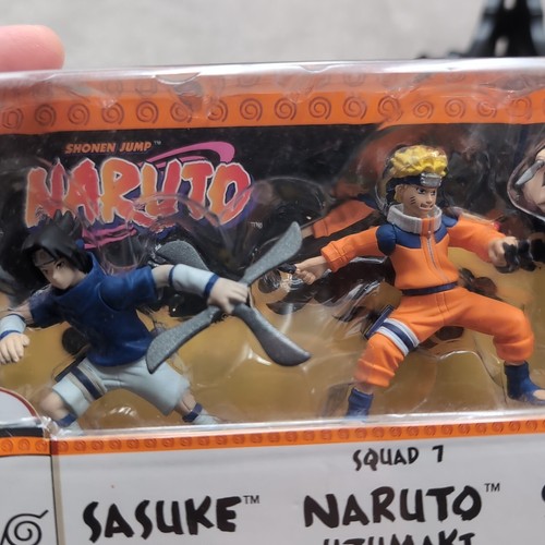 Shonen Jump Squad 7 Naruto Uzumaki Sasuke Uchiha Sakura Haruno 2007 Mattel - Picture 10 of 10