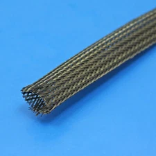 Black 12-24 mm ID Expandable Braided Cable Sleeving