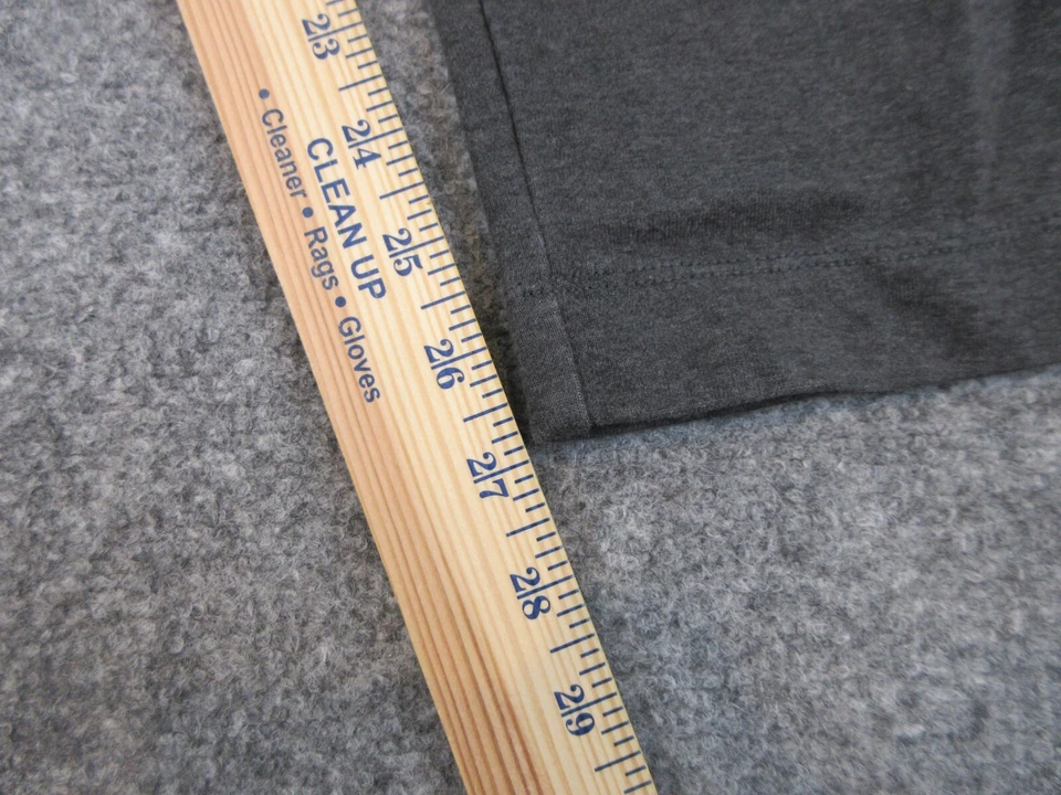 Pantalones Club Monaco Para Hombres Adultos Extra Grandes Gris Logo Sudadera Pista Informal 36x27 Foto 4 de 4