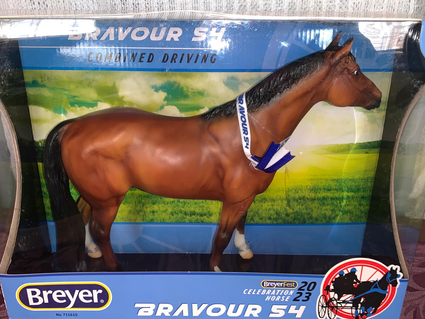 Breyer Model Horse New 2023 Breyerfest SR Celebration Model Bravour 54