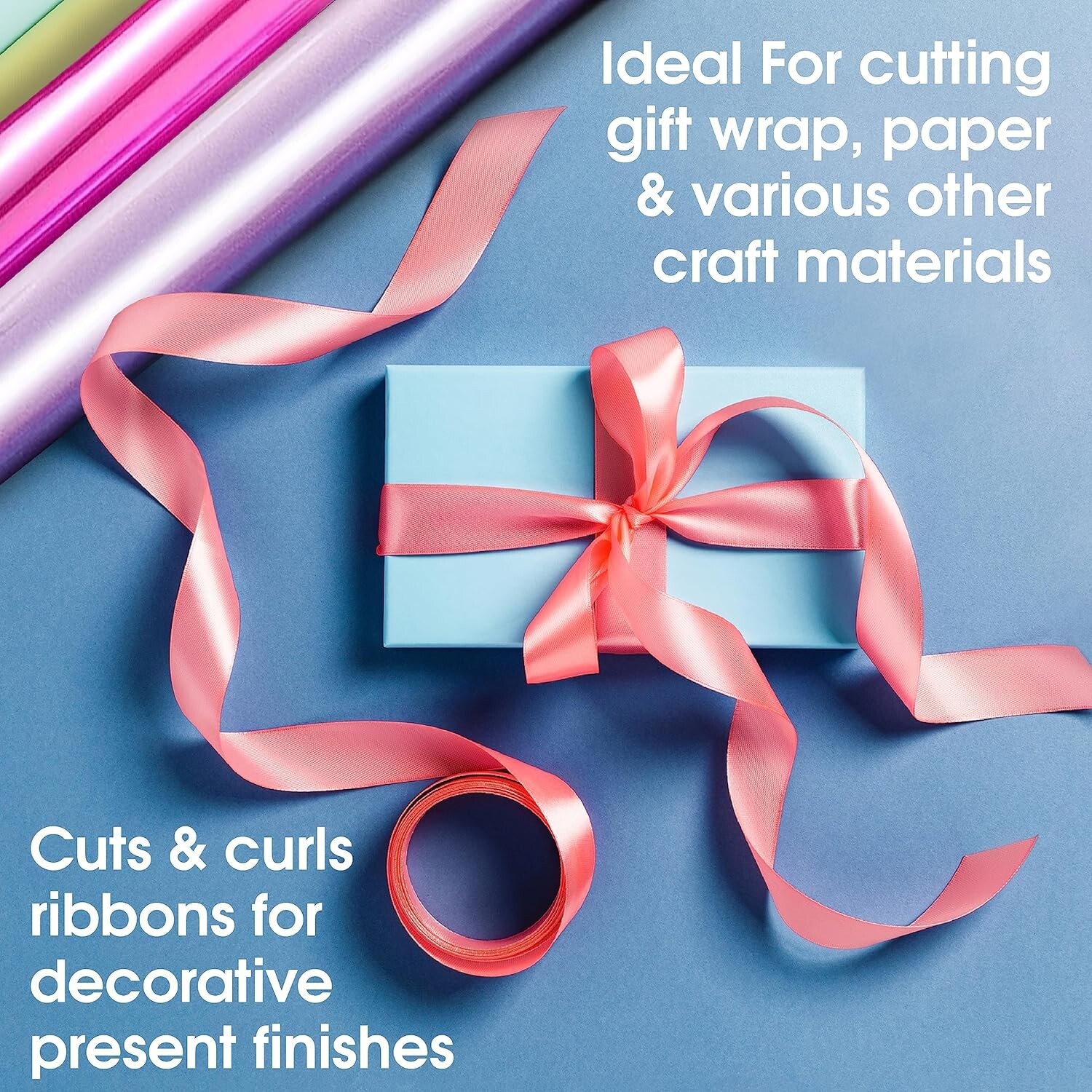 Gift Wrap Cutter Christmas Wrapping Paper Cutter FASTER THAN SCISSORS