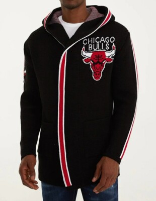 One In A Million NBA Chicago Bulls Men's Black Sweater Jacket | eBay