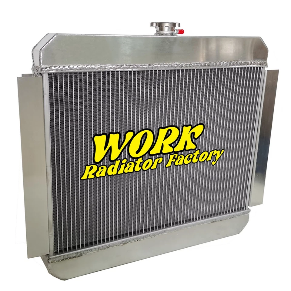 Radiador de aluminio para 1962-1967 1966 65 64 1963 Chevrolet Chevy II Nova 4,6 L V8 Foto 4 de 4