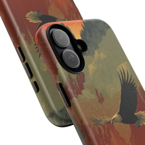 For iPhone | Samsung Galaxy | Pixel Phone Case - Eagle Soaring Wilderness Sunset - 第 19/239 張圖片