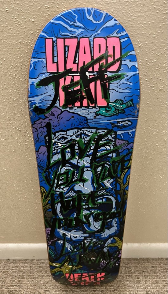 Deathwish Lizard King White Devil 8.25 Classic Skateboard Deck – LA Skate Co
