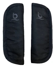 Britax Stroller / Car Seat 4" Black Harness Strap Covers - Fits all models