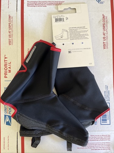Pearl Izumi Elite Softshell MTB Shoe Cover Small 14381406 Black Cycling NWT - Picture 2 of 2