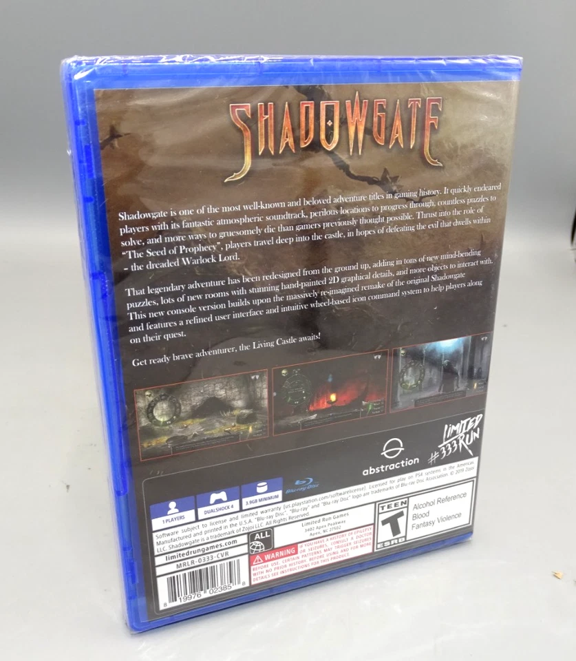 Shadowgate (Playstation 4/PS4) Limited Run Games #333 - Image 2 of 3