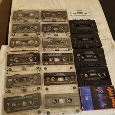 Lot of Loose 18 R B Cassette Tapes No Cases No J Cards Tapes Only