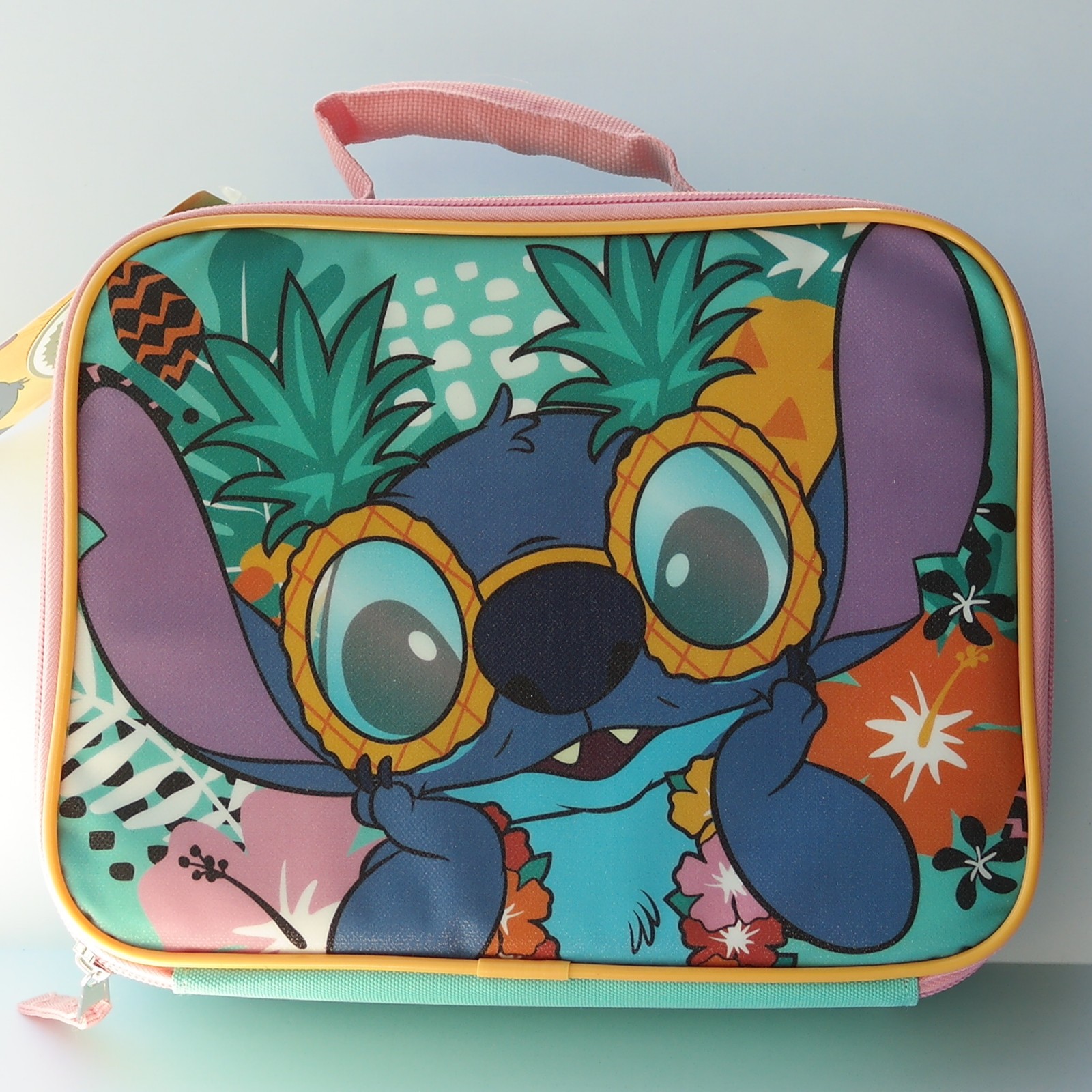 Disney Stitch Lunch Bag Insulated Lunch Box Lilo and Stitch Pineapple New