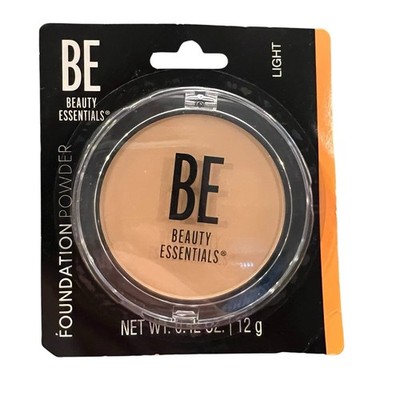 Beauty Essentials BE Foundation Powder LIGHT Lightweight NEW Makeup Everyday