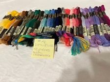 41 Piece DMC France Embroidery Floss Variety Of Colors 1 ThreadworxNew Clean 4