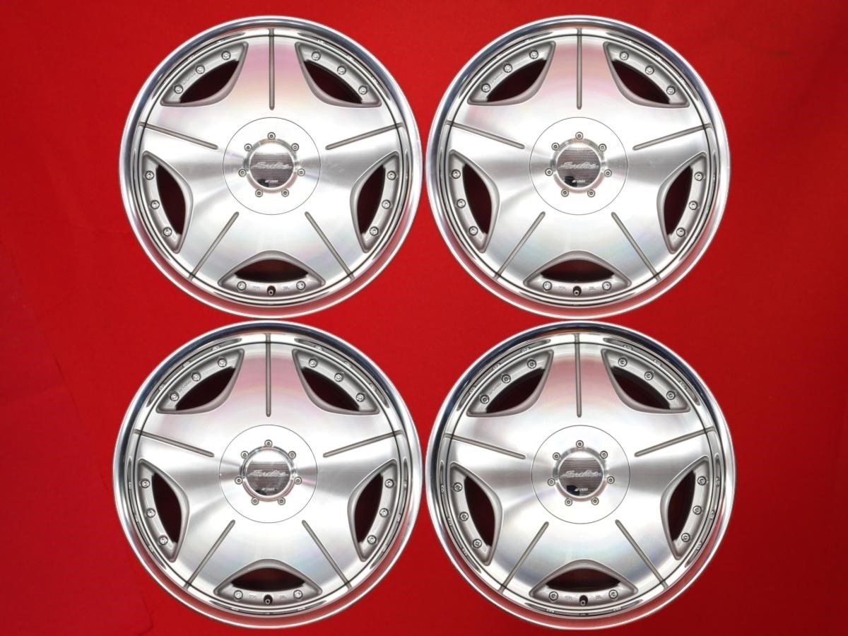 JDM Rare size WORK Euroline VD used wheels 4Book 8/9J 18PCD114.3 4