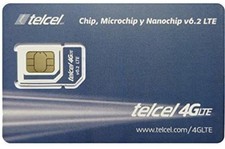 Telcel Mexico Prepaid SIM Card with 3.5 GB of Data and Unlimited Calls and Wh...