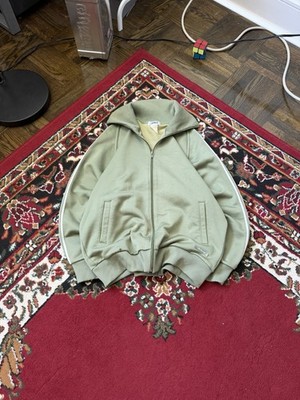 Vintage ASICS Jelenk Full Zip Track Jacket Green Made in Japan 90s