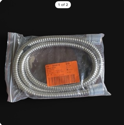 Silver Metal Shower Hose DS0019 for Bathroom, Suitable for Shower, New