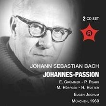 Johannes-Passion, Bwv245 Von Elisabeth Grümmer | CD | Zustand Neu-image