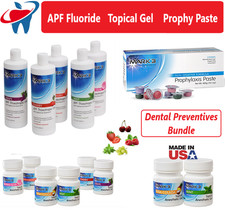 Dental Apf Fluoride Gel 17 Oz Prophy Paste Dental Topical Anesthetic Gel 20 USA