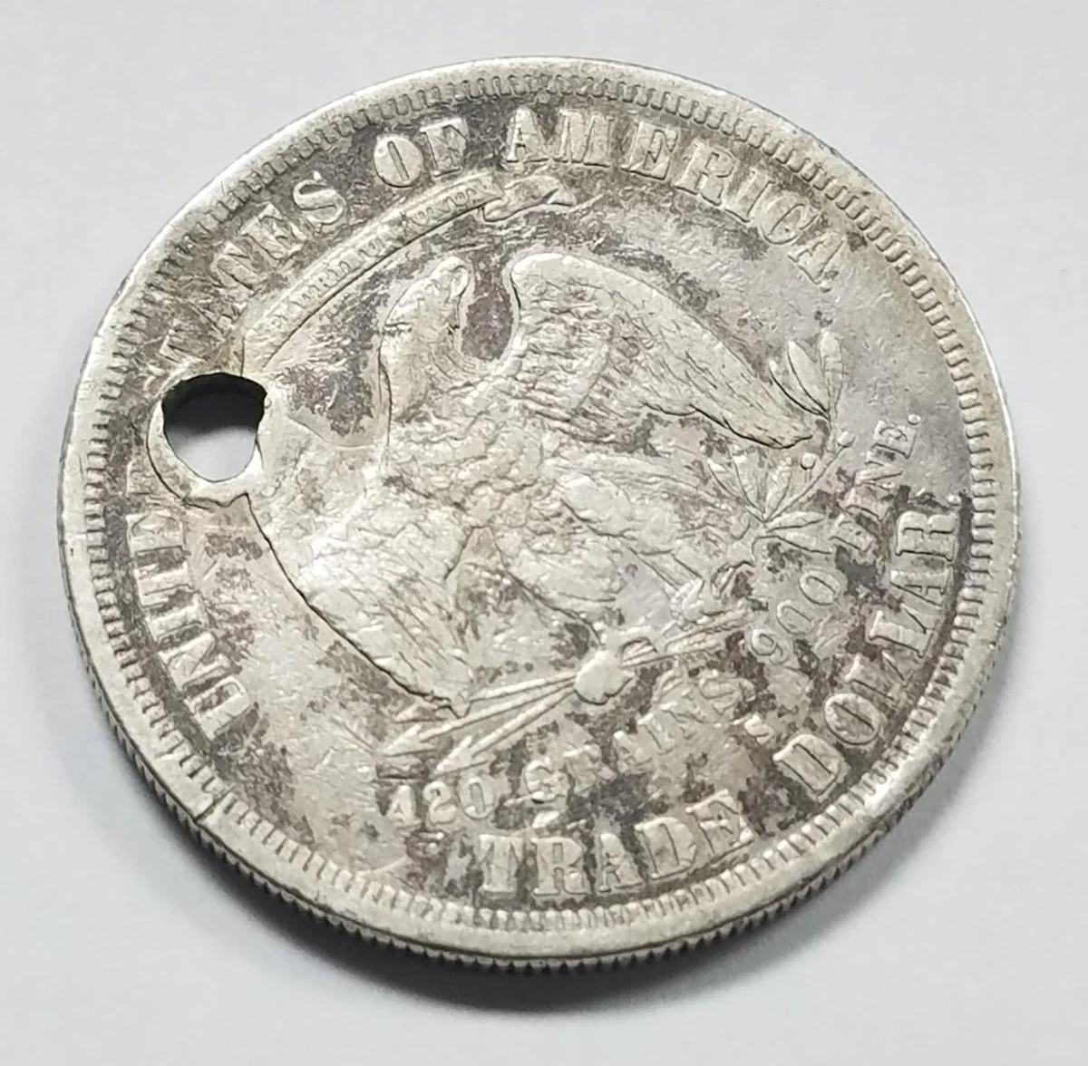 アメリカ大型銀貨】(貿易銀 NGC-XF DETAILS 1877年) Yahoo