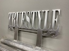 Lowrider Truestyle Large Brushed Aluminum Plaque Sign Lowrider Car Plaque 1 Lowrider Truestyle Large Brushed Aluminum Plaque Sign Lowrider Car Plaque 1