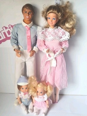 BARBIE MATTEL THE HEART FAMILY FAMILIE HERZ 80ER JAHRE VINTAGE PUPPE DOLL 9439