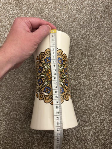 New Devon Pottery Newton Abbot Vase Retro Vintage Great Condition 21.5 Inches….! - Picture 23 of 24
