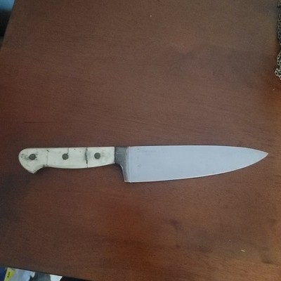 Wolfgang Puck 7'' Chefs Knife White Handle
