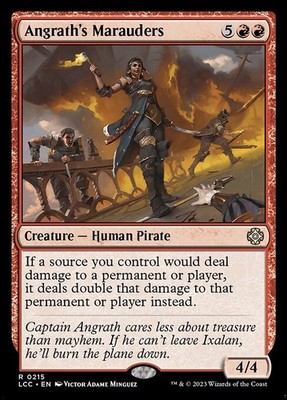 Angrath's Marauders - 215 - LCC - Near Mint - MTG