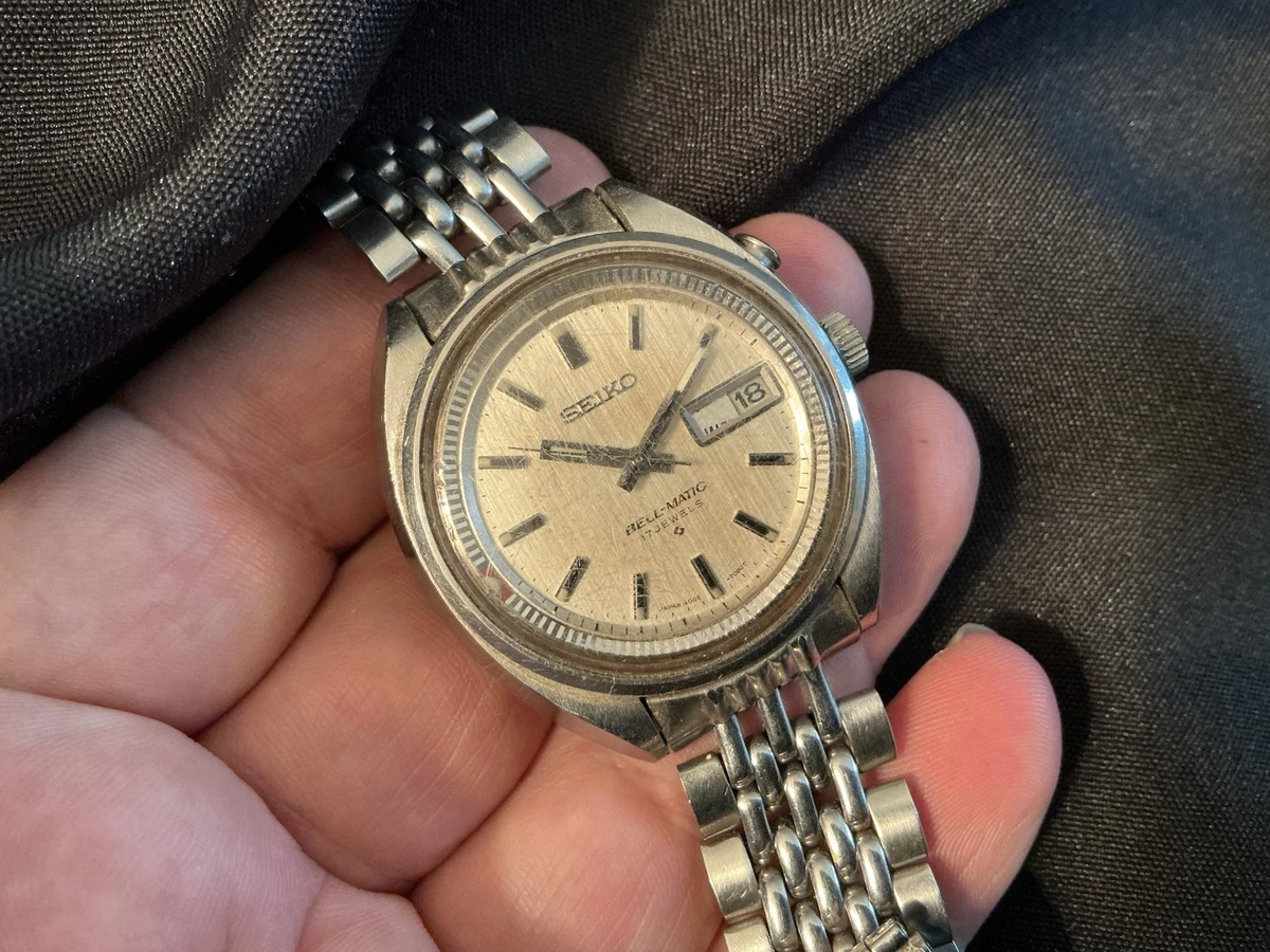 Seiko Bell-Matic Stainless Steel Men Wristwatches for sale | eBay
