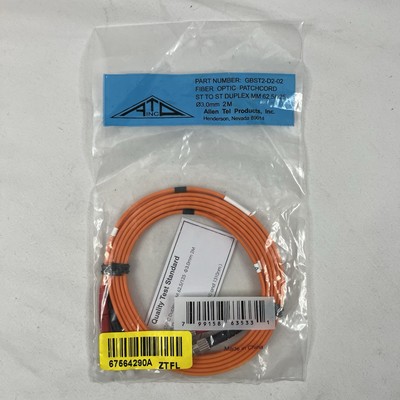 ATP Allen Tel Products GBST2-D2-02 Fiber Optic Patch Cord