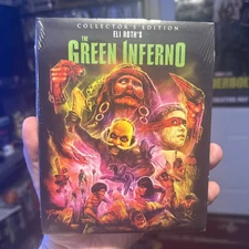 The Green Inferno Blu-ray - Scream Factory - Eli Roth - New Sealed w/ Slipcover