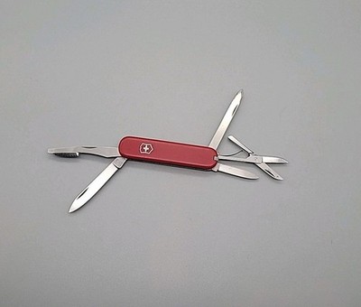 Victorinox Companion 74mm Swiss Army Knife - Red - Scissors