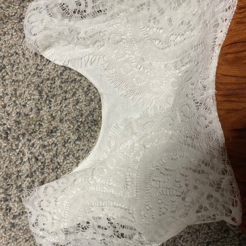 2Bunnies Lace Long Sleeve Tulle Dress Special Occasion Party Outfit Size 6 - Picture 9 of 9