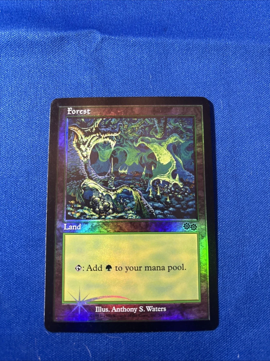 Land Foil Magic: The Gathering Trading Card Games Urza's Saga