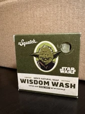 Dr. Squatch Star Wars WISDOM WASH Soap 5oz Bar - Yoda Limited Edition