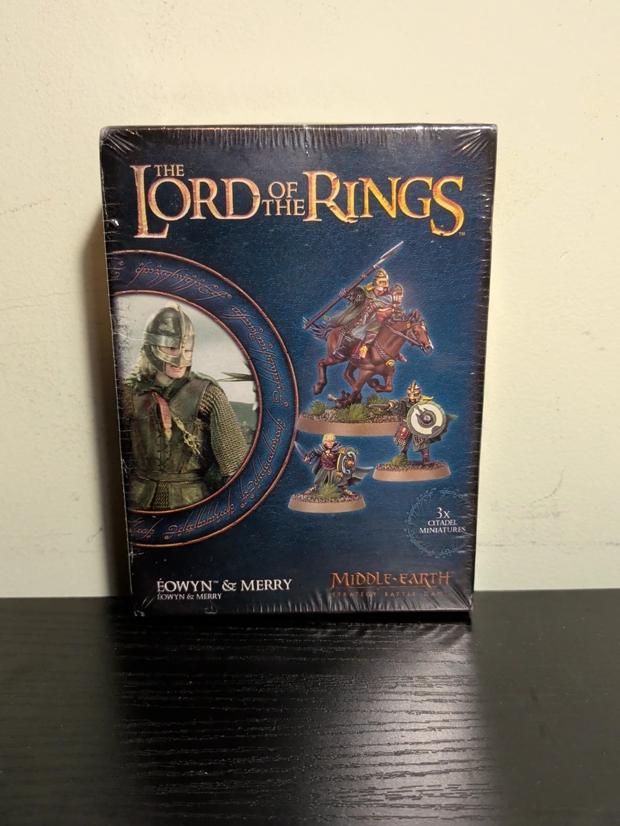 2 Figurines Eowyn Métal - Warhammer Le Seigneur Des Anneaux - Occasion