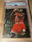 1995 Fleer Metal Nuts & Bolts Michael Jordan #212 PSA 9 Chicago Bulls Card
