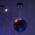 Yescom 12" Large Disco Ball with Motor and Light 6RPM Rotator & Spotlight Purple — photo 2