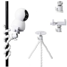 360 Rotating 1/4" Mini Ball Head Mount for Security Cameras, Survei NEW