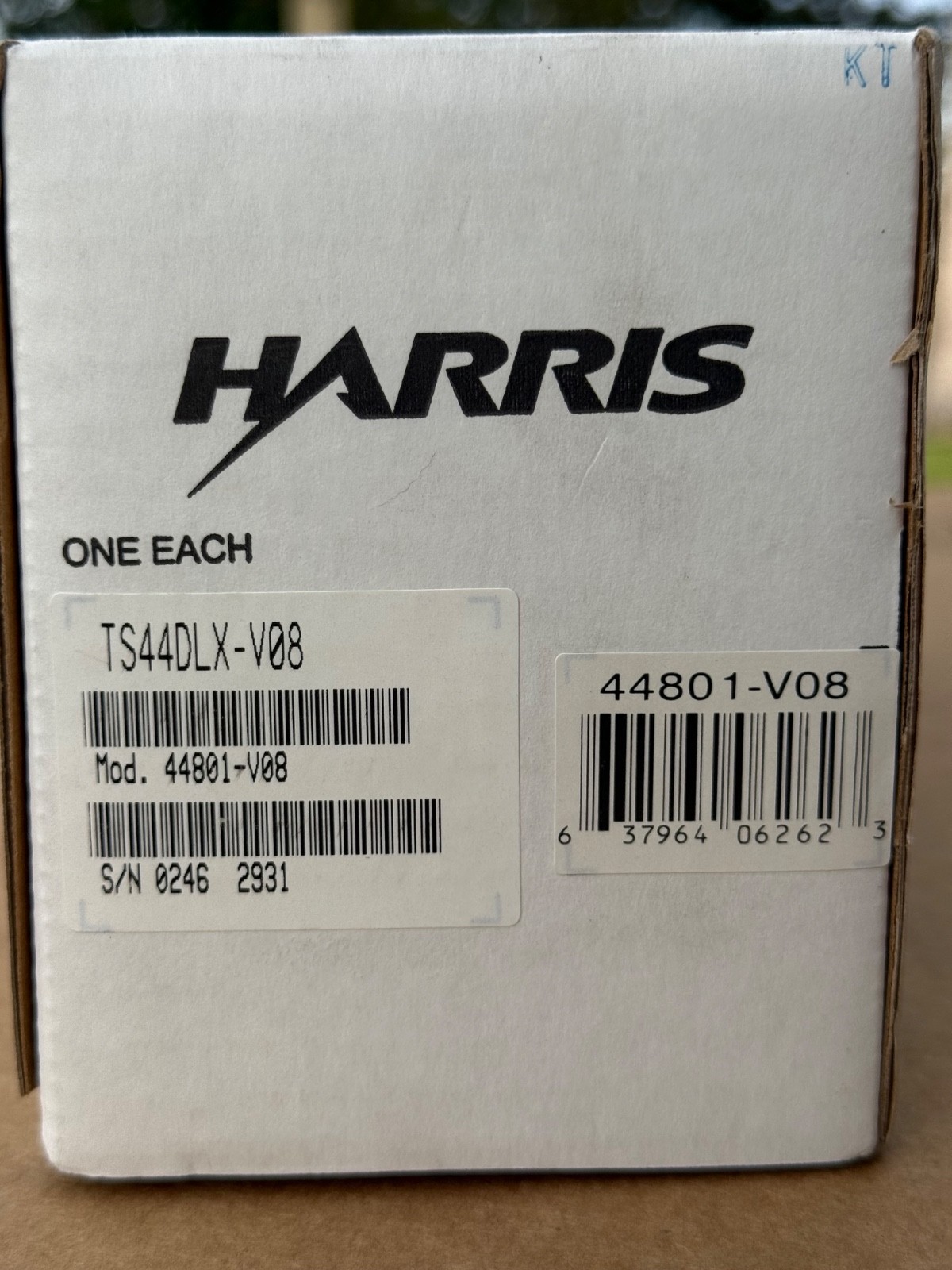 HARRIS TS44DLX-V08 TS-44 DELUXE TEST SET NEW NIB