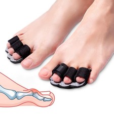 Hammer Toe Straightener Corrector Splint Brace for fit 2nd 3rd and 4th Toes -...