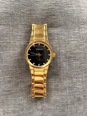 NIXON Cannon / ニクソン キャノン ゴールド 腕時計 Nixon Cannon Gold Watch Shoot to Thrill Edition, Needs Battery | eBay