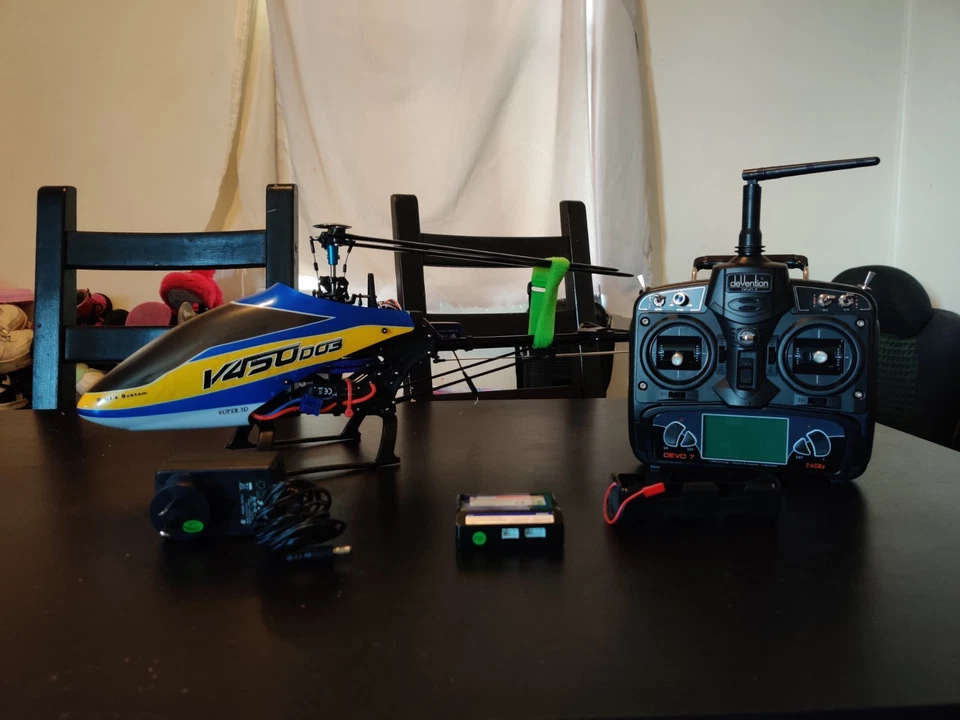 walkera RC helicopter 6 ch 3D RARE!! - Image 3 of 4