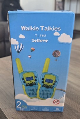 Kids Walkie Talkies T-388 Selieve Pink/Blue in Excellent Working Condition