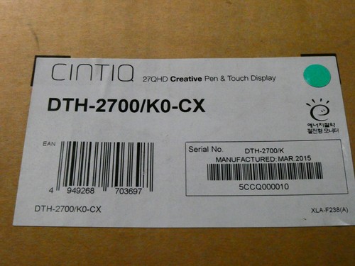 Wacom DTK-2700/K0-CX Cintiq 27 QHD Swift Pen Touch - Picture 17 of 17