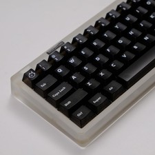 Black Transparent Keycaps 122 Keys Cherry Profile Fit 60/65/75 MX