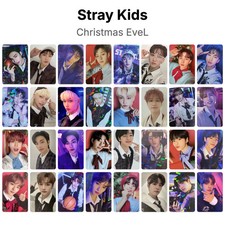 Tarjeta fotográfica oficial Stray Kids Nochebuena KPOP regalo especial