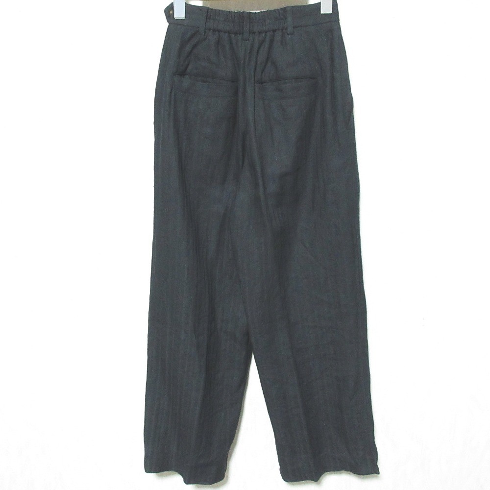 qualite Random Herringbone Linen Jacket Linen Pan… - image 11