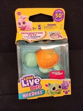Little Live Pets Needees -Sandee Turtle- Interactive Pets That Respond To Care